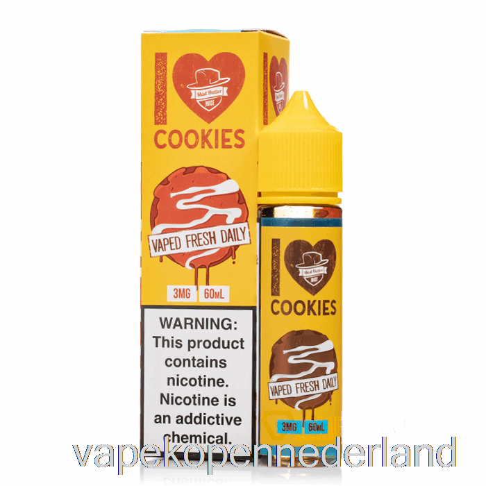 Elektronische Sigarettenvape I Love Cookies - Mad Hatter Juice - 60ml 6mg